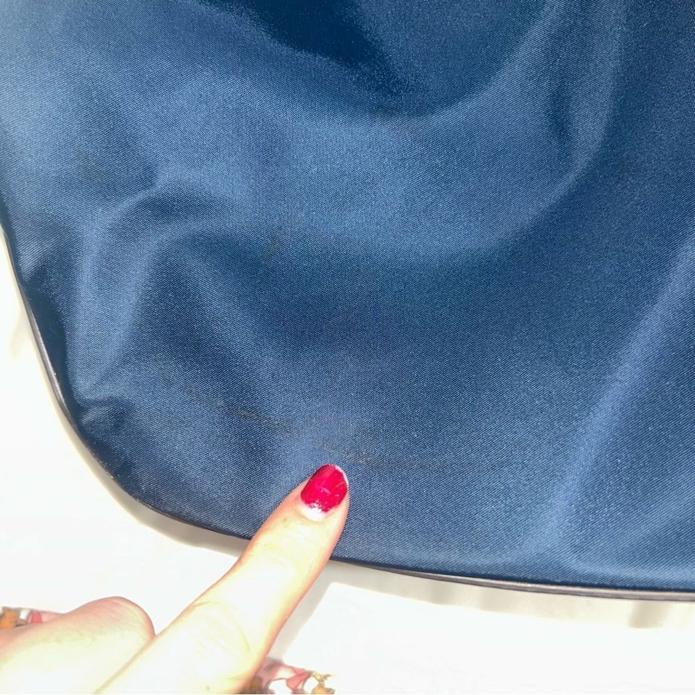 Calvin Klein Navy Blue & Brown Leather Purse​​ - Picture 11 of 11